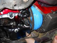 DSCN7088 nice fit the 350 turbo  2500 stall converter sage 2 B&amp;m shift kit ,grabs quick ,not bad for rebuilt at 1000.00