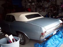 other car my dads 68 chevelle 406 sbc 456hp 456tq 12 bolt posi turbo350 trans we did every thing our selves he panted it to in out old twin home garage