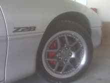 ZO6 Motorsport Gun Metal Wheels w- 275/40/ZR17