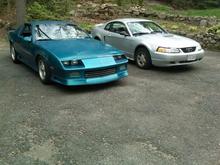 my stang and RS