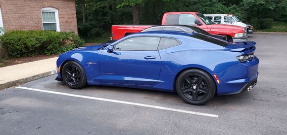 I have a Gen 6 but it started as a bone stock LT. This is the car the Supercharger is being installed in, and it will be as fast and menacing as it looks. I love the color and her wider stanxe in the back by 2". I have always felt that the Camaro was beautiful. The Mustang has a better built interior and sighlines, but everybody has a Mustang. I want a custim built V6 Rocket with the whine of the Supercharger and the 3 6 howling with that awesome sound it makes. 