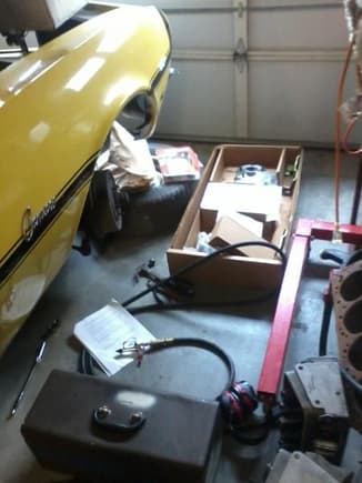 68 Camaro starting disc brake conversion