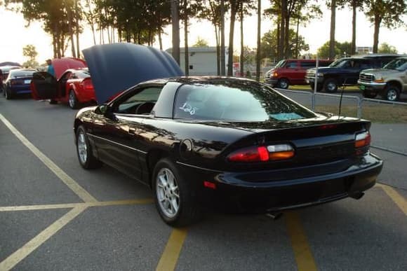 Staging at Milan Dragway....2 days after I got it!