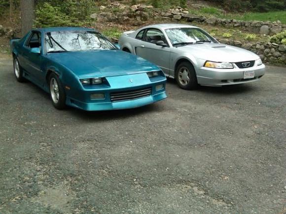 my stang and RS