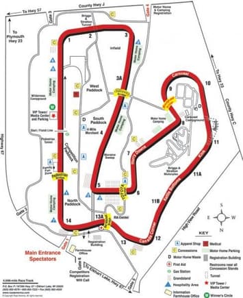 local road course