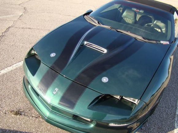 My 95 Z28 convert. six speed. Mods include: Delteq coil pack, BMR strut tower brace, Lower control arms, chrome moly panhard bar, lowering springs, energy suspension motor mounts, trans mount, torque arm mount, ported/polished stock MAF, SS hoold/SLP ram air box, BBK headers/magnaflow HF cat/flowmaster muffer, custom interior, custom stereo/250 amp alternator, custom paint, corvette 17X9.5 rims.