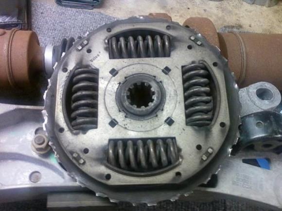 the stock clutch out of the old mans ride