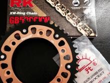 Chain and sprocket change coming next weekend