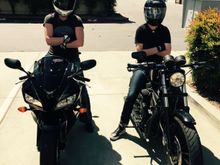 My sister and I