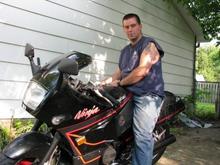 89 ninja 600. fast little bike