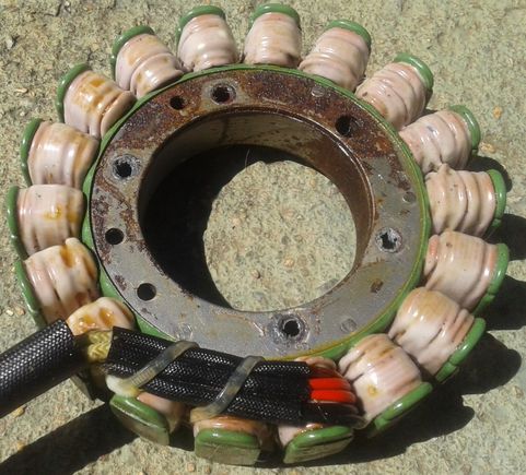 Rick's motorsports stator with less than a mile on it!