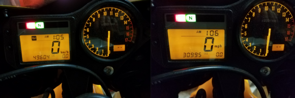 Take your pick, MPH or KMH, we aims to please. :-)