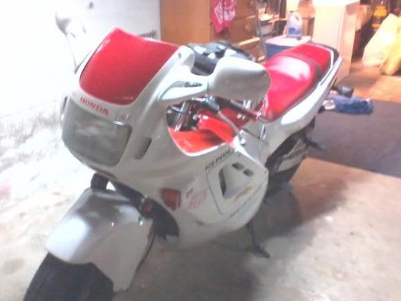 The Hurricane that never see's rain or bad weather. The seat that my cousin redid in red.