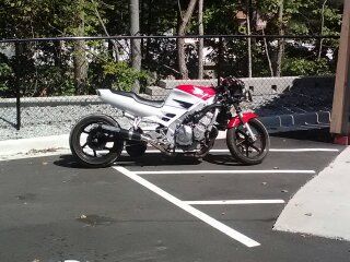 I GOT HER WRECHED THEN I EXTENDED THE SWINGARM