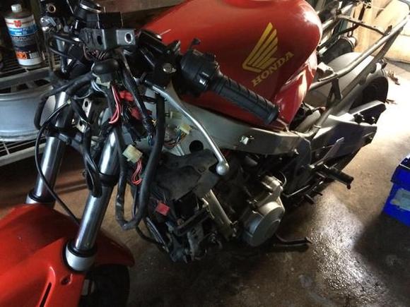 the bike