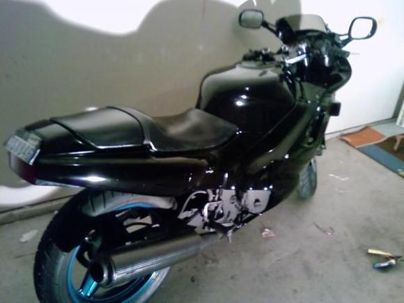 Just painted Gloss Black