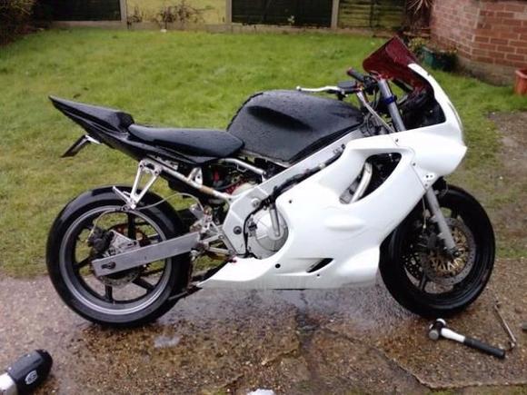 Starting to fit the f4 fairings and F4i front
