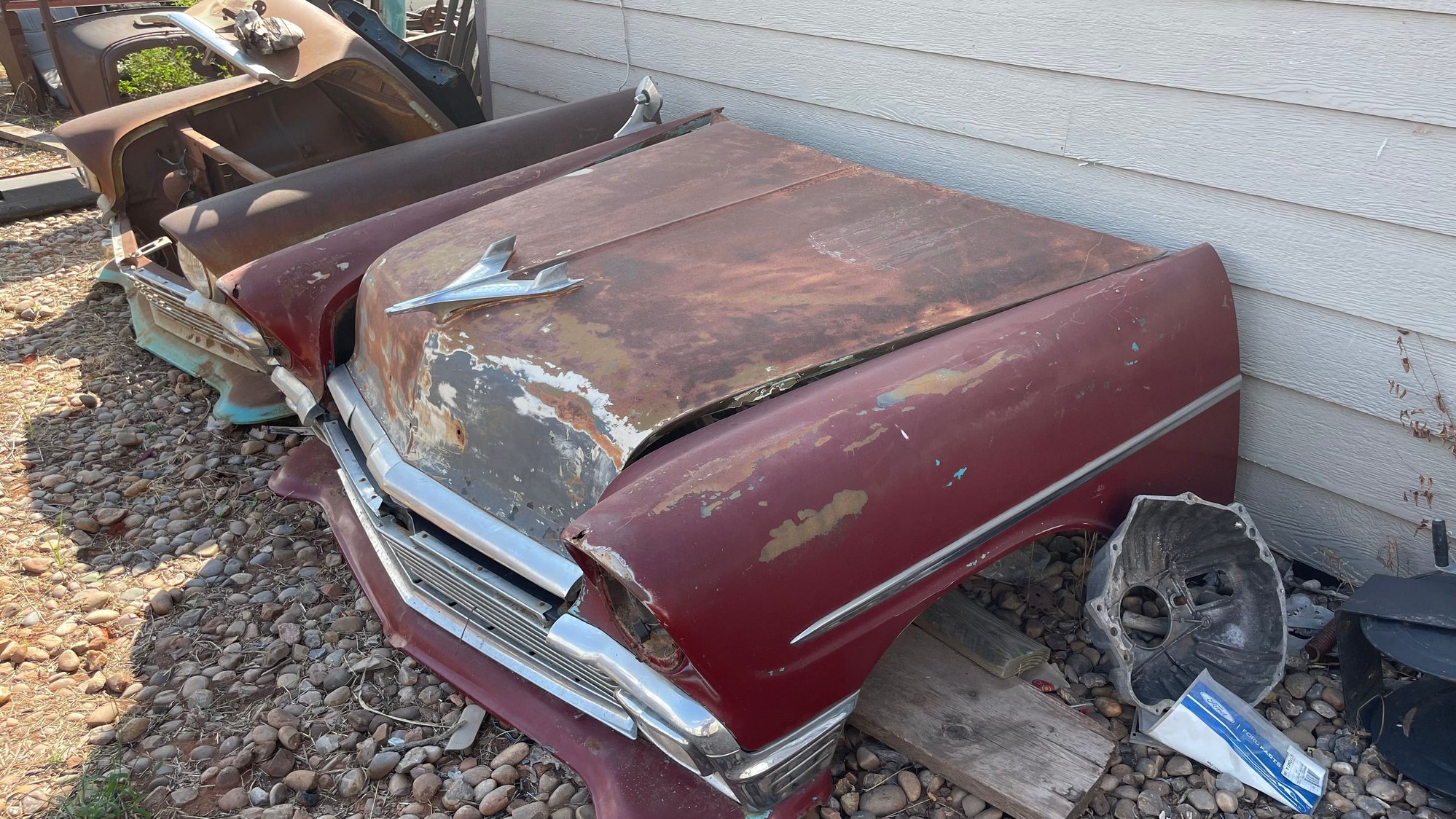 Exterior Body Parts - Front clip for 1956 Chevrolet Bel Air - Used - 1955 to 1957 Chevrolet Bel Air - Oklahoma City, OK 73179, United States