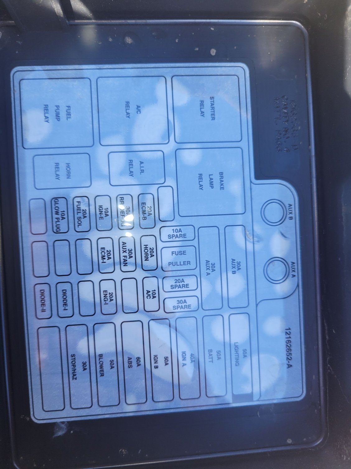 Brake lights missing (brake lamp relay completely gone?) 97 tahoe 5.7