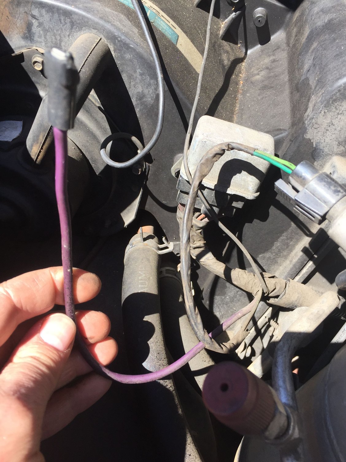 please helppurple wire identification Chevrolet Forum Chevy