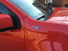 Z71 custom placement color change