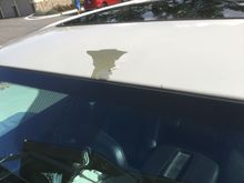 This has peeled off in a two day period.