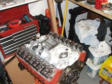 350 block with double hump heads