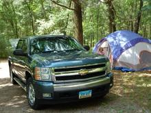 family fun, traveling, towing a boat, and camping