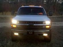 Clear Cab Lights
New Fog Lights