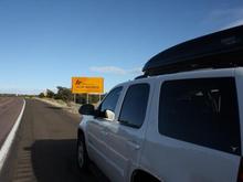 Entering New Mexico