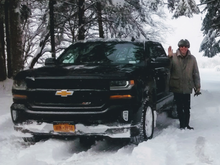 I just dropped of 5 tires in the barn.  The truck handled over 1 foot of snow fine, with stock everything.