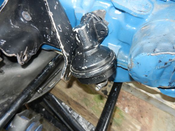 I cut some of this bracket off where it hits but that didn't work.