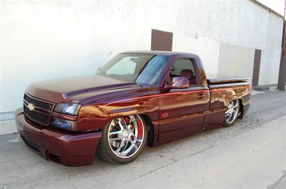 This Car is For Sale and ready to be moved. 2006 Silverado SS Custom Built on 24 inch Rims with Airbags
