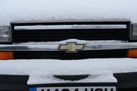 Blazer in the snow