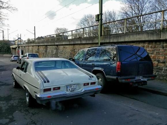 '74 Nova and '99 Tahoe
