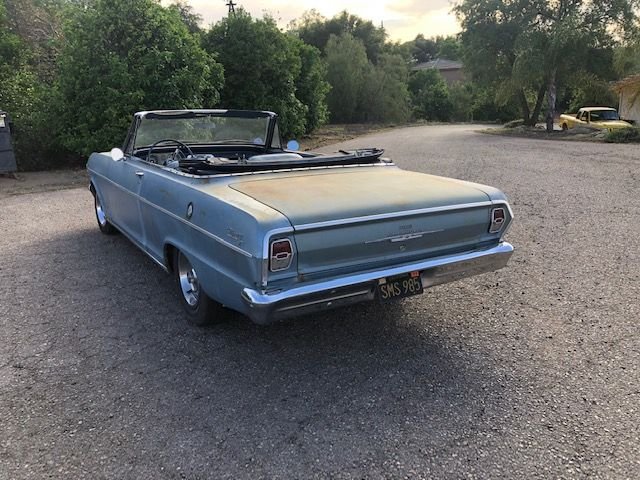 1962 Chevrolet Chevy II - 1962 Chevy II Nova convertible - Used - VIN 00000000000100002 - 28,695 Miles - 8 cyl - 2WD - Automatic - Convertible - Blue - Ramona, CA 92065, United States