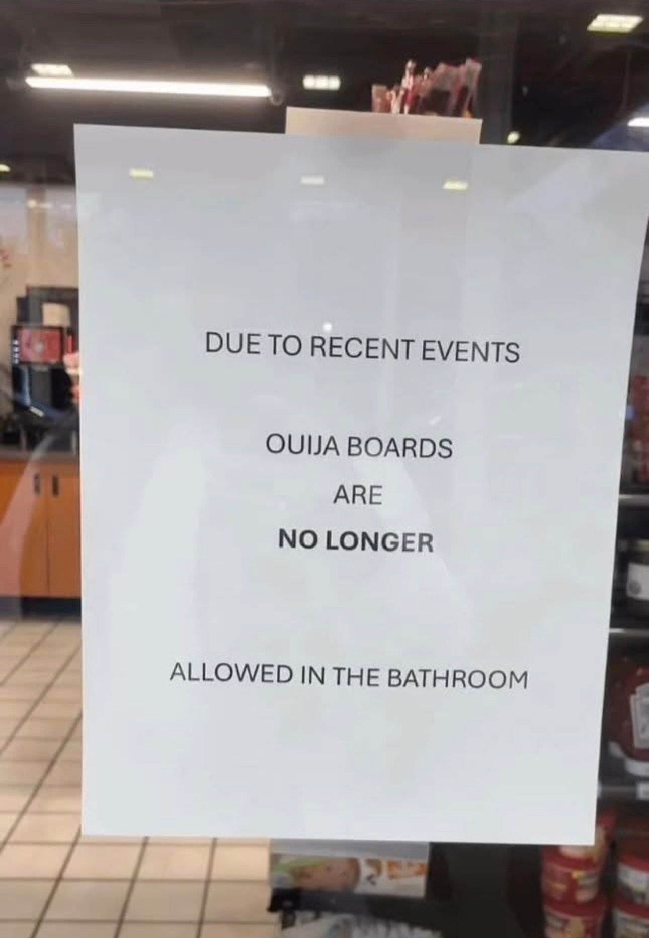 I would like to know why