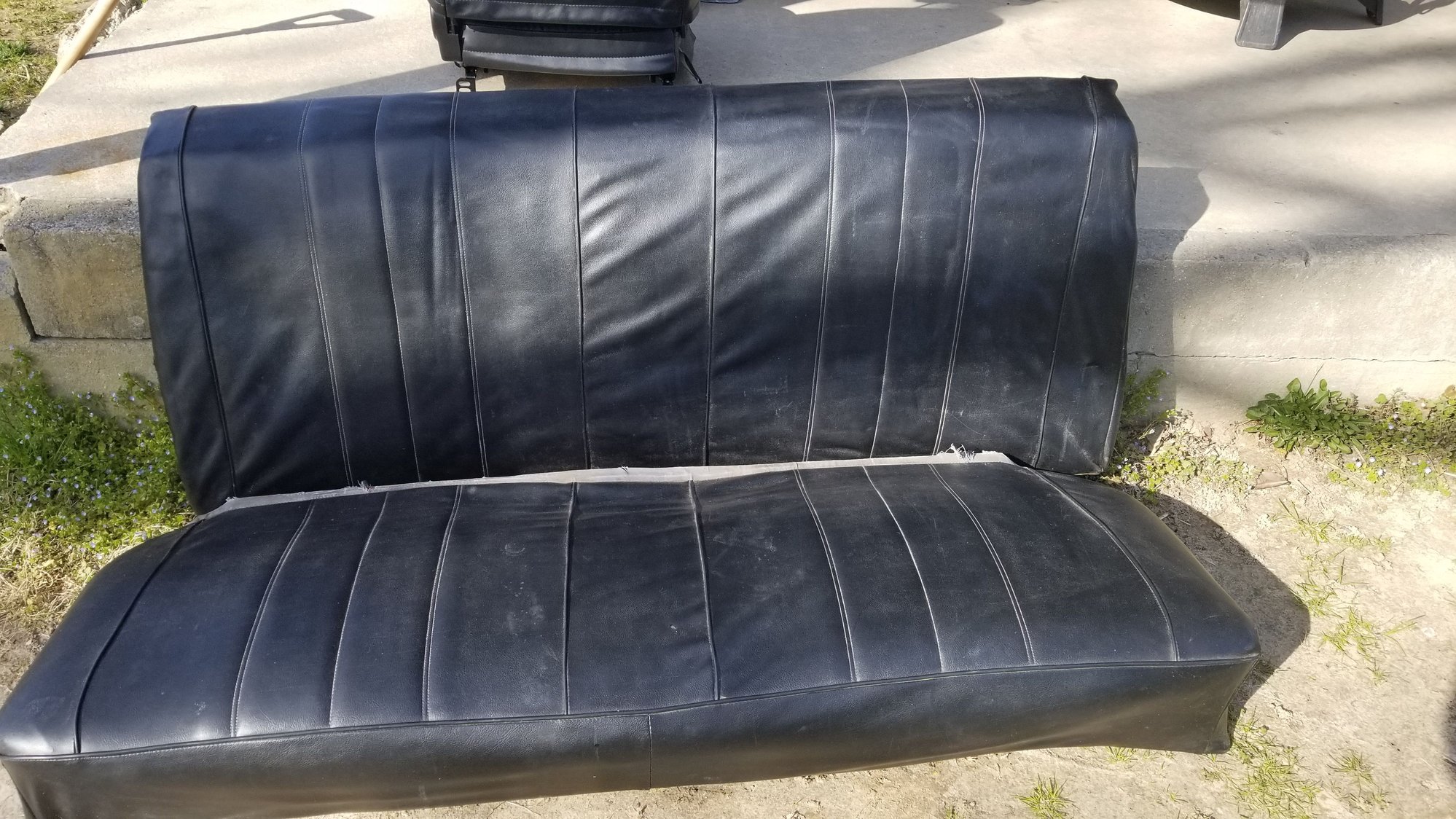 Rear seat core from Chevelle