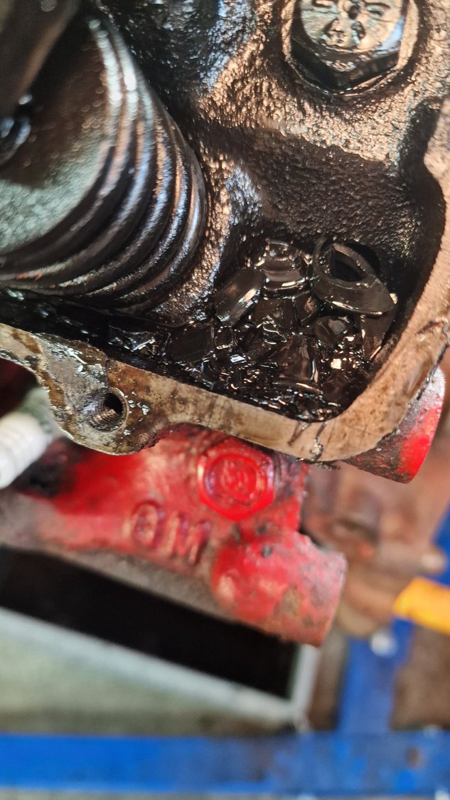 Valve stem seal fragments in my engine like crazy