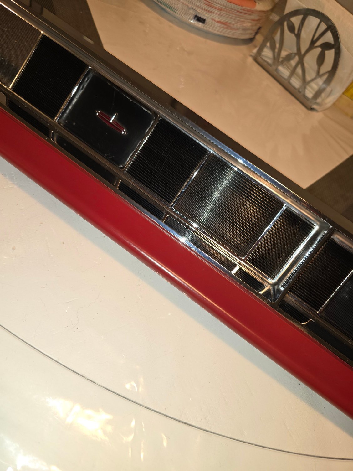 right here- I'd like a clock, and I need to fix that vent delete