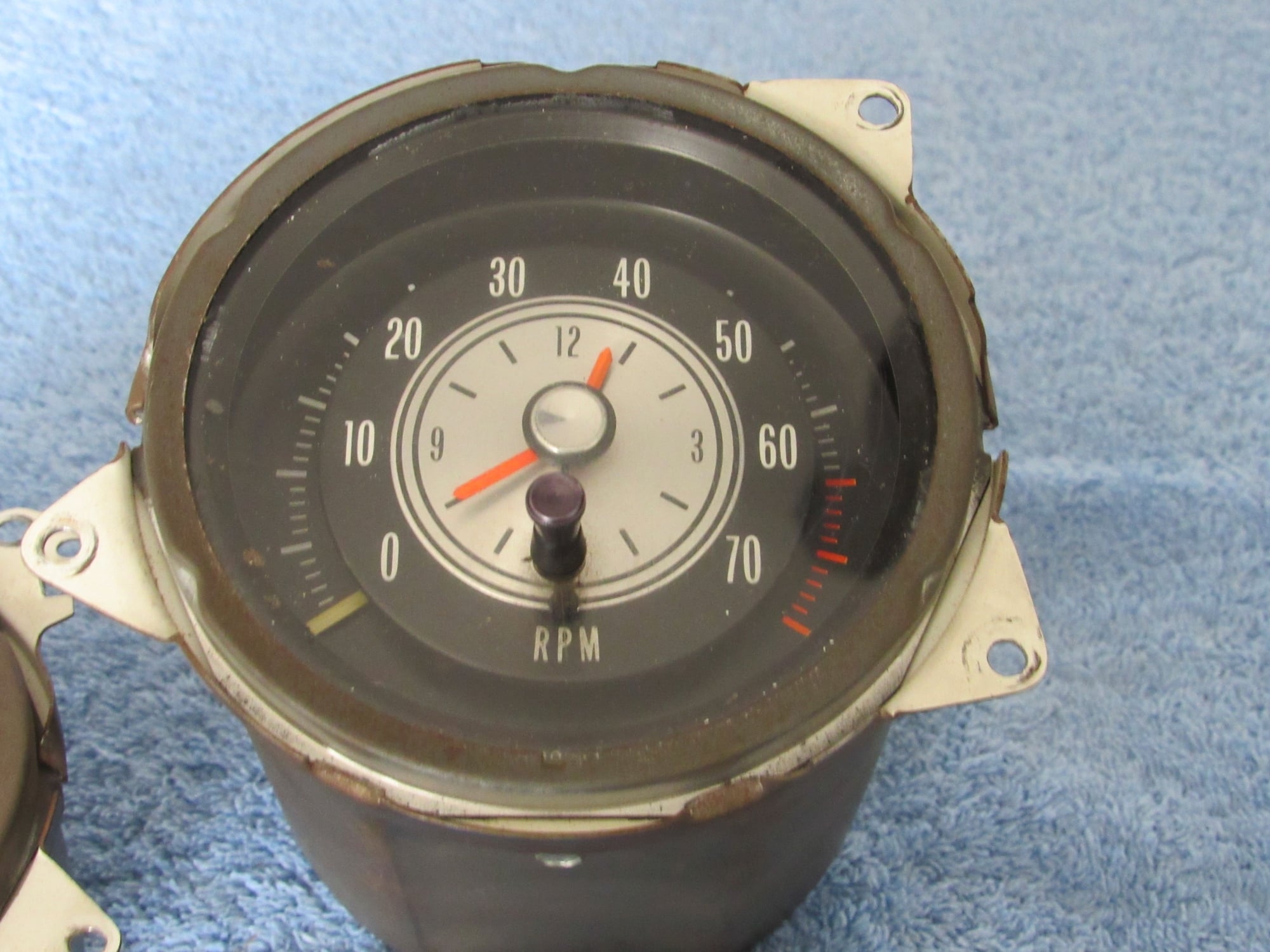 1968-1969 Olds Cutlass 442 Rally Pac Tach and Clock 