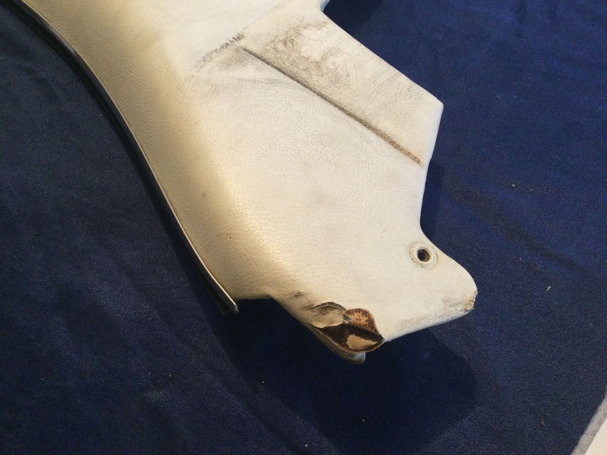 Top edge was tattered