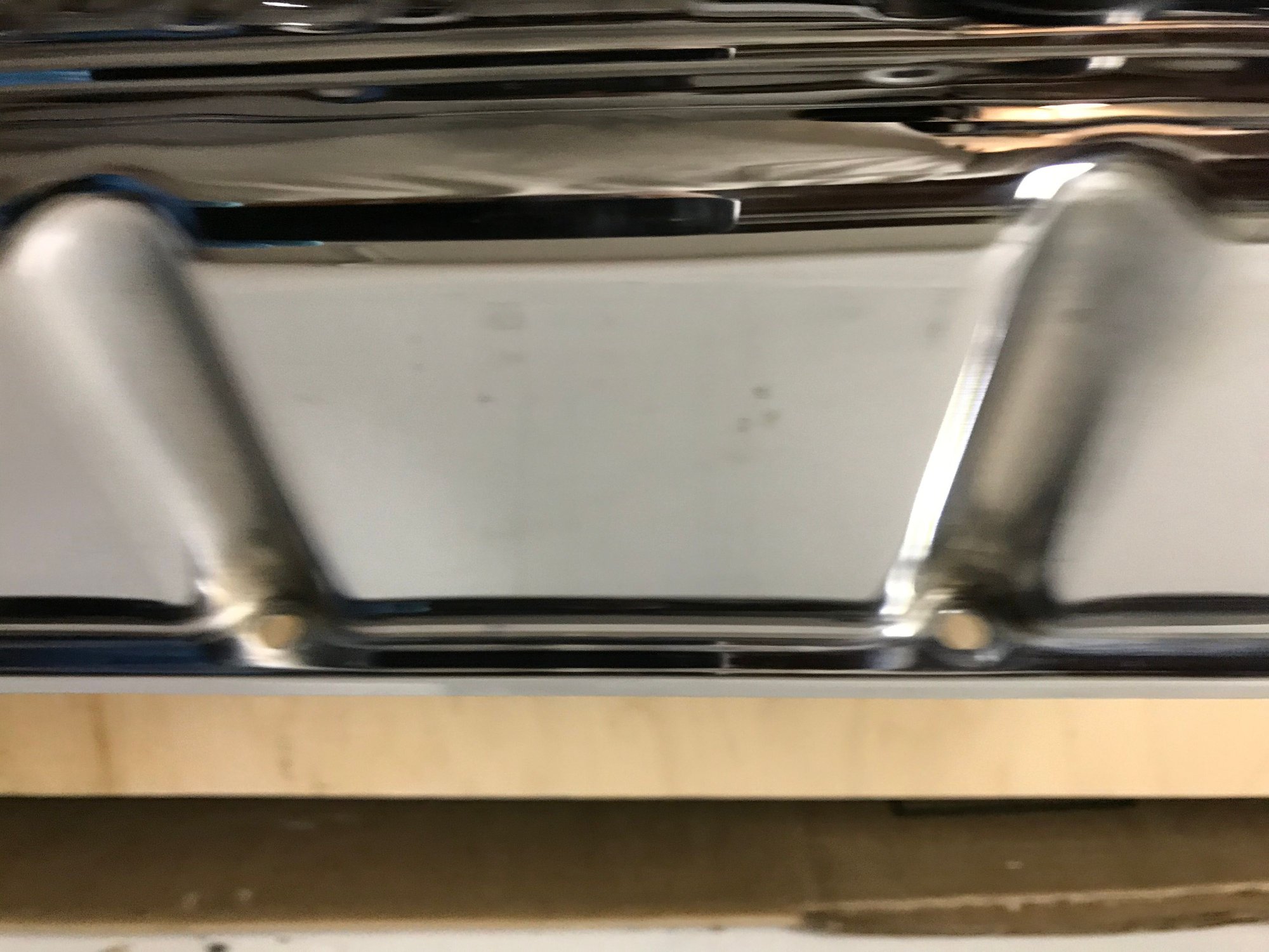 Moroso Tall Chrome Oldsmobile Valve Covers 68300 used