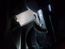 And this is where the wire piece connects onto the steering column.