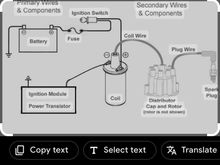 It’s wired per diagram , curious if it not grounded at distributor…