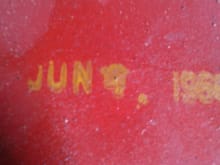 Date stamp inside breather