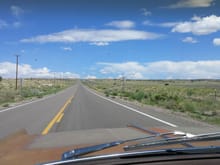 Old Route 66 near Albuquerque, New Mexico