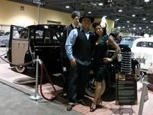 Me and Model at Car Show in Long Beach