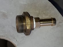 Old gas inlet 