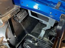 This is the location I chose to mount the ECU.